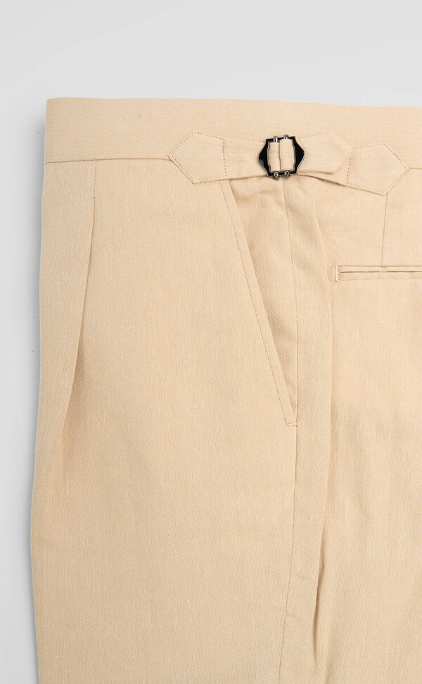 L7-Sondrio - Light Brown Linen Cotton - High Rise Trouser-5065595555-HR-01-SS23-S-38 (1).jpg