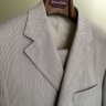 Samuelsohn Wool Pincord Suit 37R