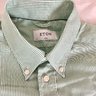 NWT Eton Slim Striped Button-down Collar Shirts 40-41