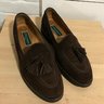 USA-made Cole Haan suede tassel loafers, 7.5