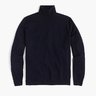 J.Crew Navy Blue Italian Merino Wool Turtleneck Sweater Large L