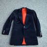 *SOLD* H. Huntsman, Savile Row, velvet jacket, size 34/36, vintage