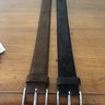 Meermin Leather Belts Snuff Suede & Brown Suede - 38 / 95