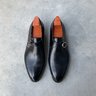 GONE! Single Monk Shoes in Black US 8 - 8.5
