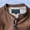 [SOLD] Golden Bear SF Made in USA Vintage Tan Brown Nubuck Leather Jacket