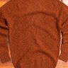 $195 Howlin' Birth of the Cool Shetland Wool Sweater in Rust; Size M