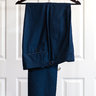SPIER & MACKAY Navy Wool Flannel Contemporary Trouser Size 34