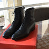 Carmina, black balmoral boots, size 7.5 UK, RRP 445 €