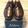 [SOLD] Alden Plain Toe Blucher in Brown CXL - $200