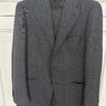 BIG DROP: PINI PARMA - Flannel suit in dark grey