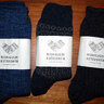 Nishiguchi Kutsushita socks, size M, wool and cotton