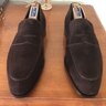 Carmina Brown Suede Loafers - UK 7.5 / US 8.5