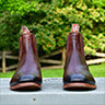 SOLD: R. M. Williams Chinchilla Craftsman (Chelsea) Boots in Bordeaux, AU size 8.5H (US 9.5E)
