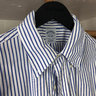sold-Blue Candy Stripe Brooks Brothers ESF 16/35 Broadcloth