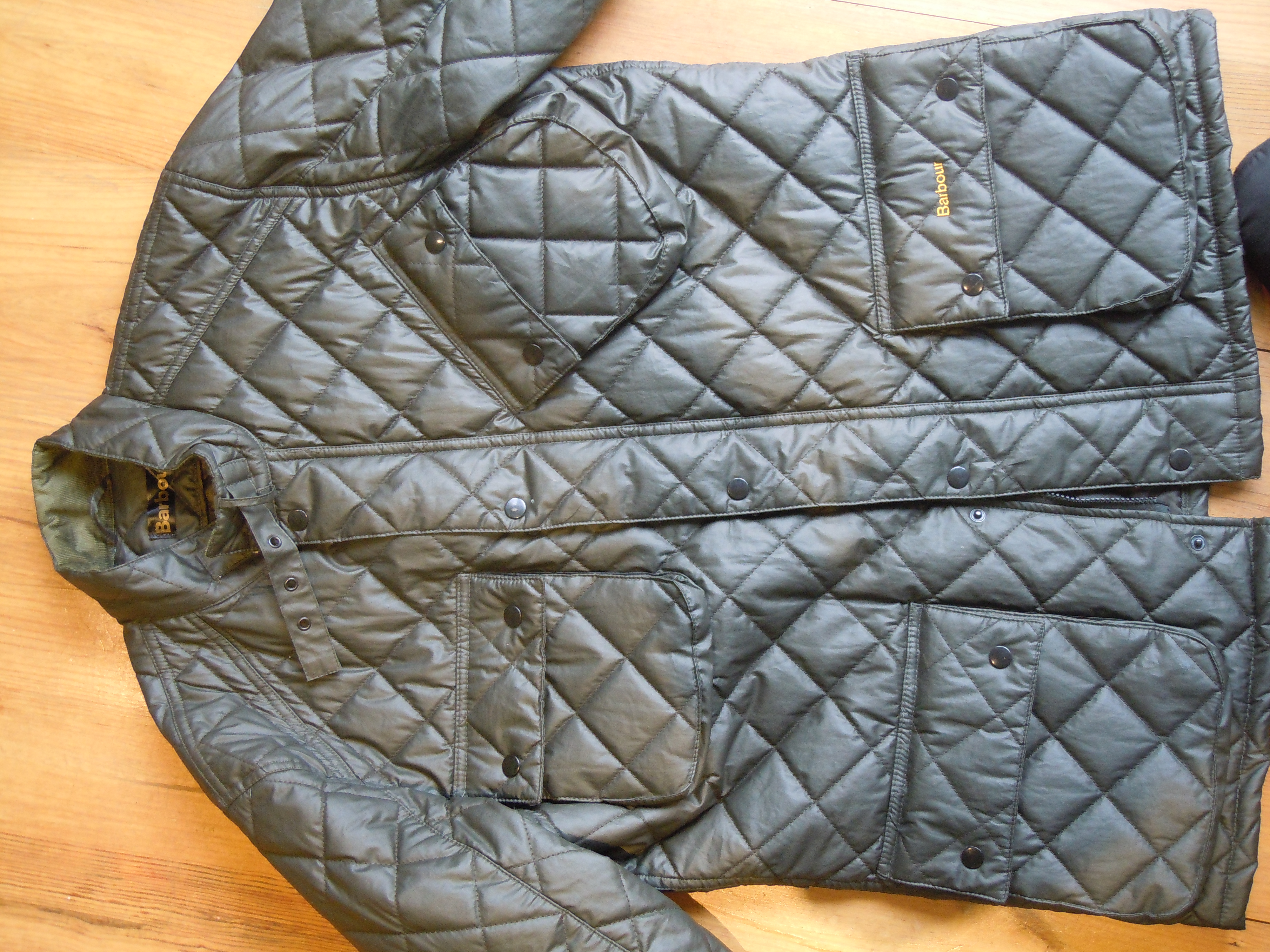 FAKE BARBOUR OR JUST OLD? PLEASE HELP!! | Styleforum
