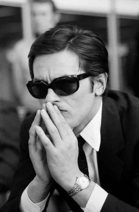 What sunglasses were these on Alain Delon? | Styleforum