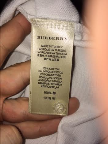 Fake or real Burberry Brit polo 