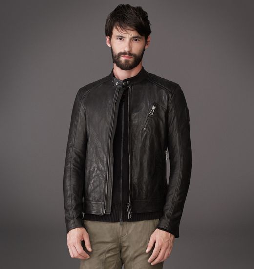 Suggestions for shirt pairings with Belstaff cafe racer style leather  jacket? | Styleforum