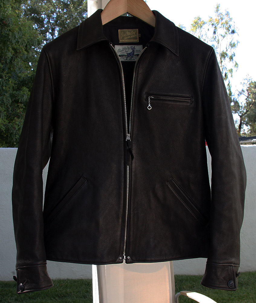 FS: LVC Levi's Vintage 1930's Beat Brown Leather Jacket