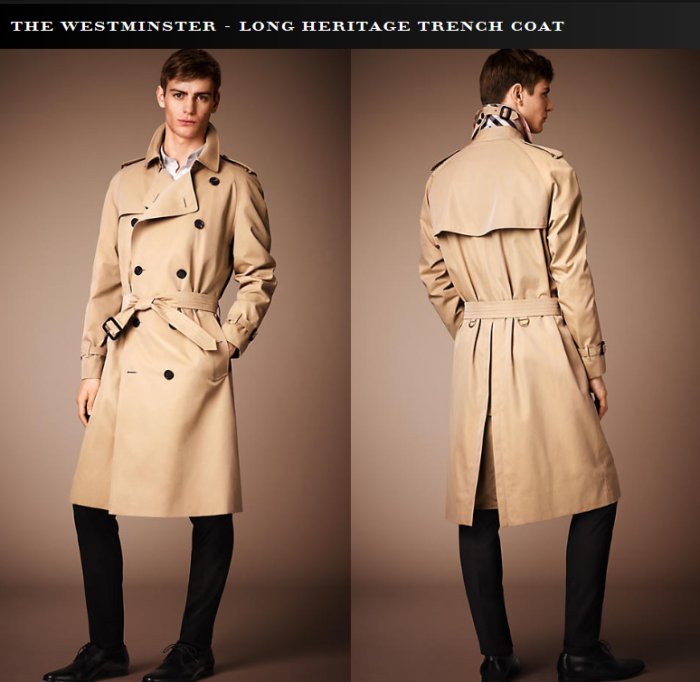Burberry Trench Coat, colour? | Styleforum