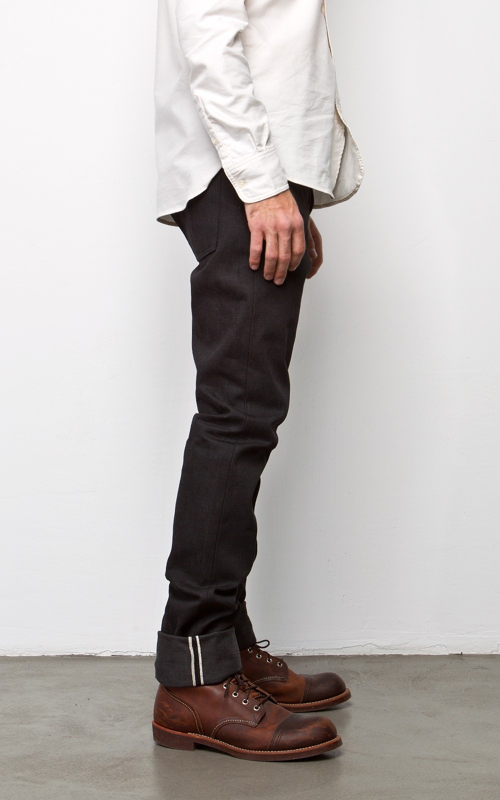 black denim / brown boots - what tone? | Styleforum
