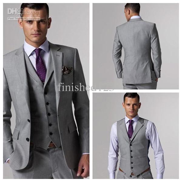 Help me find my suit: Wedding Thread (Grey 3 piece, 5 or 6 button vest,  with lapels) | Men's Clothing Forums