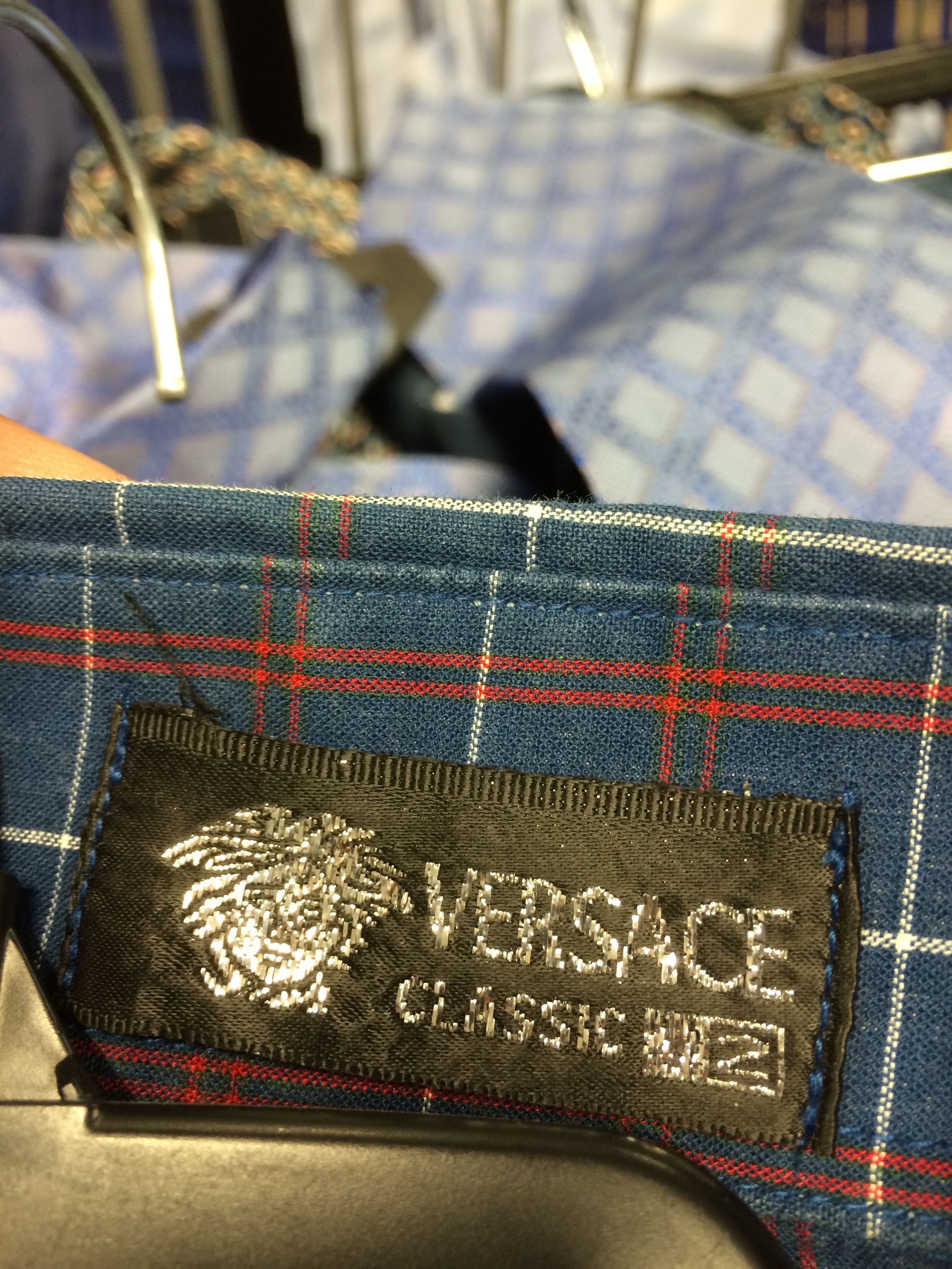 versace collection fake