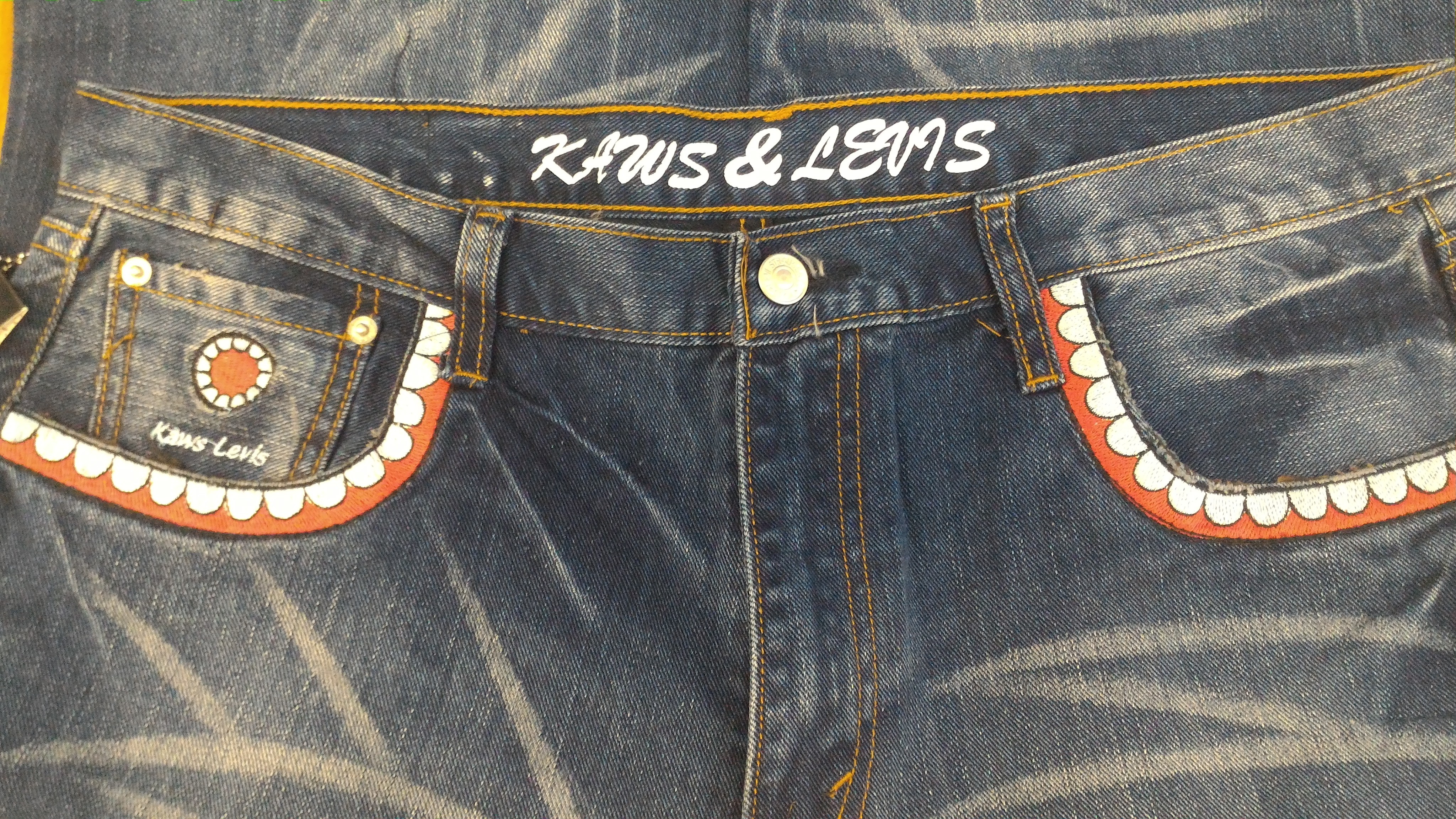 Super rare BNWT LEVIS X Kaws Original Fake jeans | Styleforum