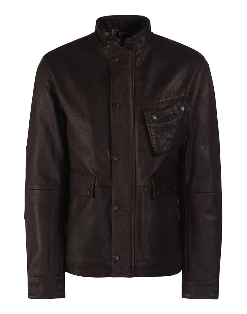 Barbour Int'l Thunder Leather Jacket - BNWT, Size L, Free Shipping |  Styleforum
