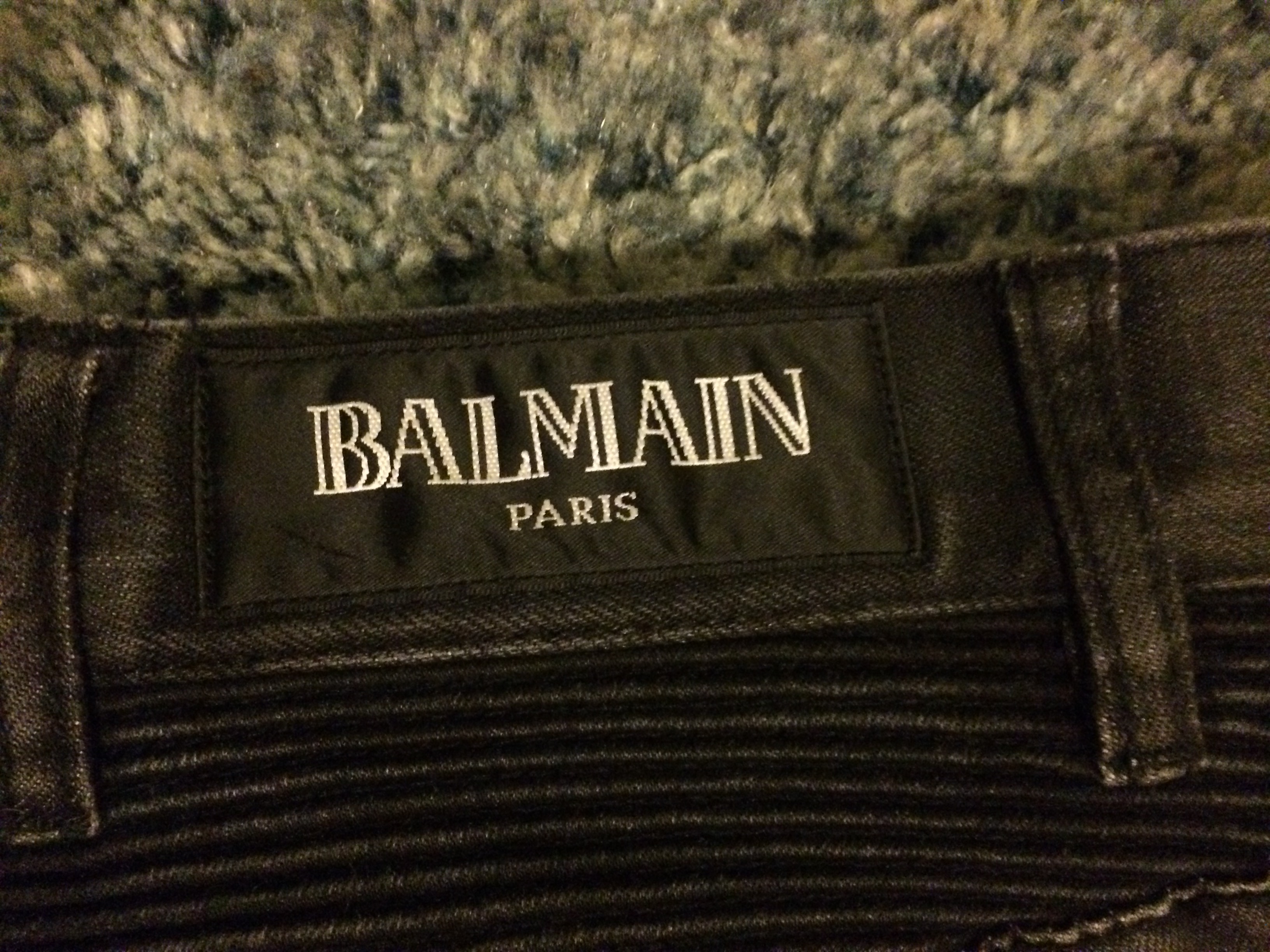 Can you guys tell me if these balmain jeans are fake? | Styleforum