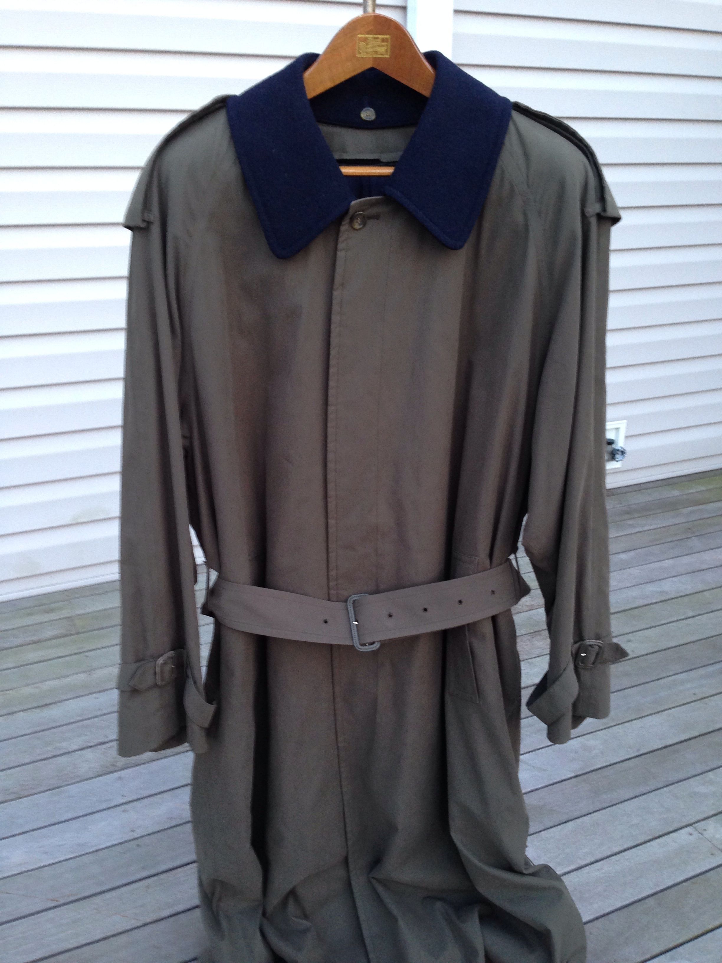 New Old Stock NWOT Burberry's Trench Coat Raincoat w/ Removable Wool Liner  | Styleforum