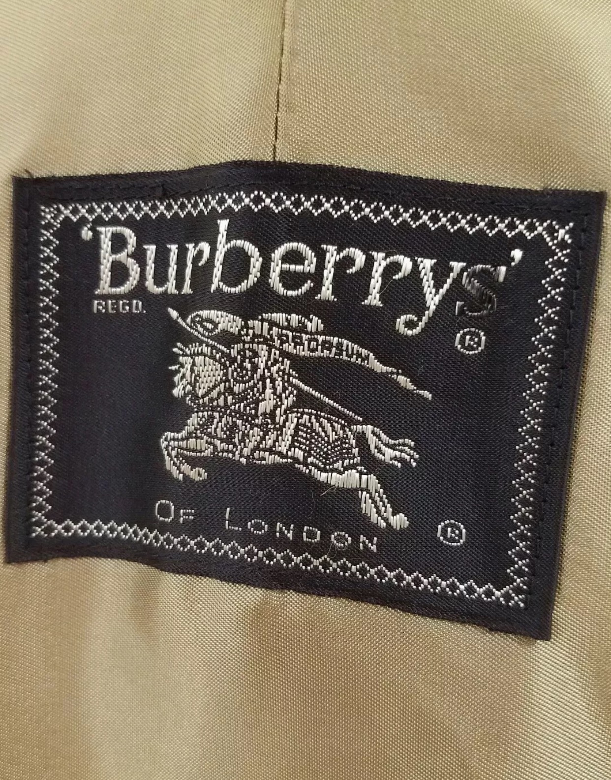 the real real burberry trench