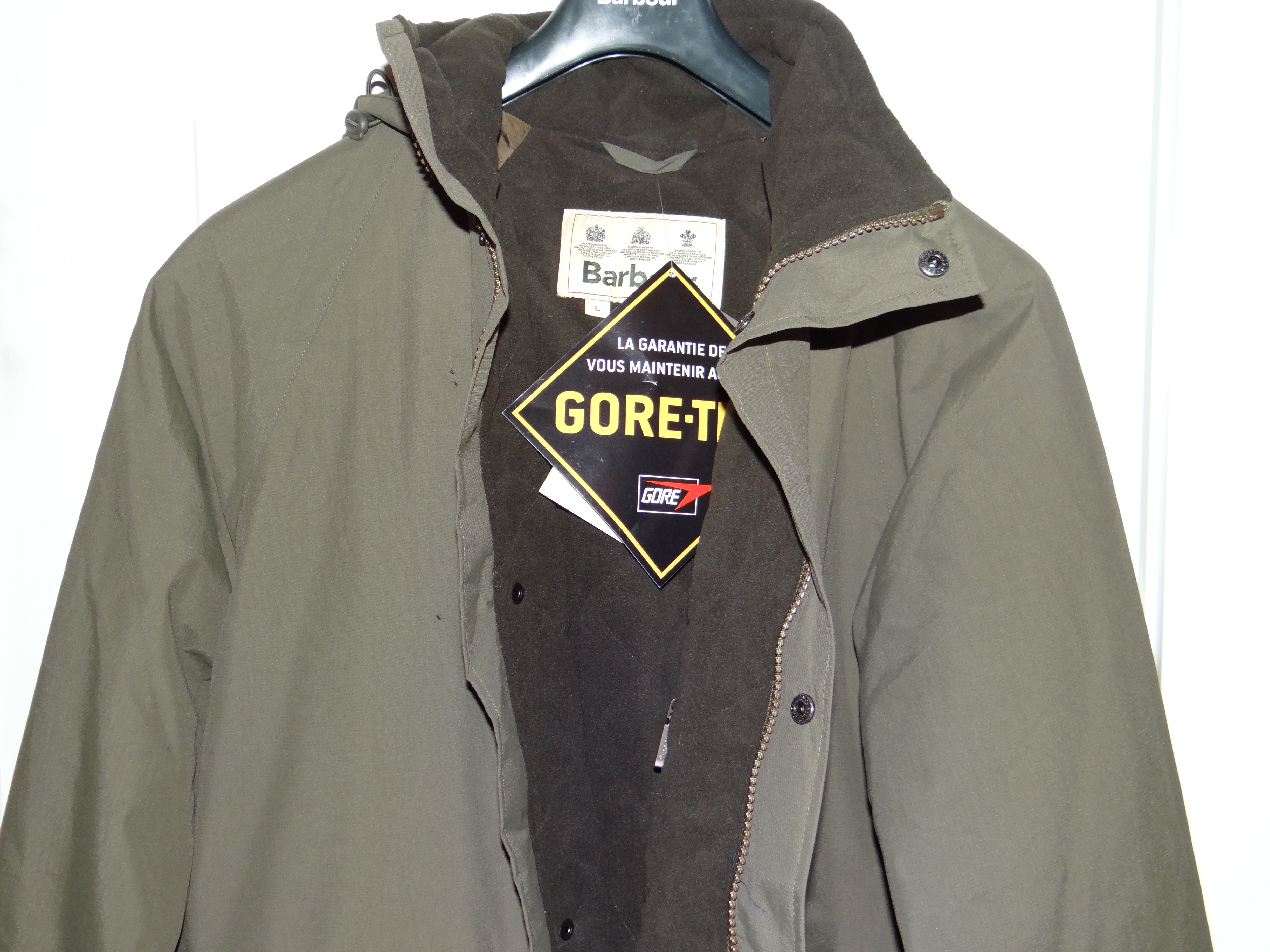 NWT Barbour Gore-Tex Featherweight Climate Sporting Jacket Large |  Styleforum