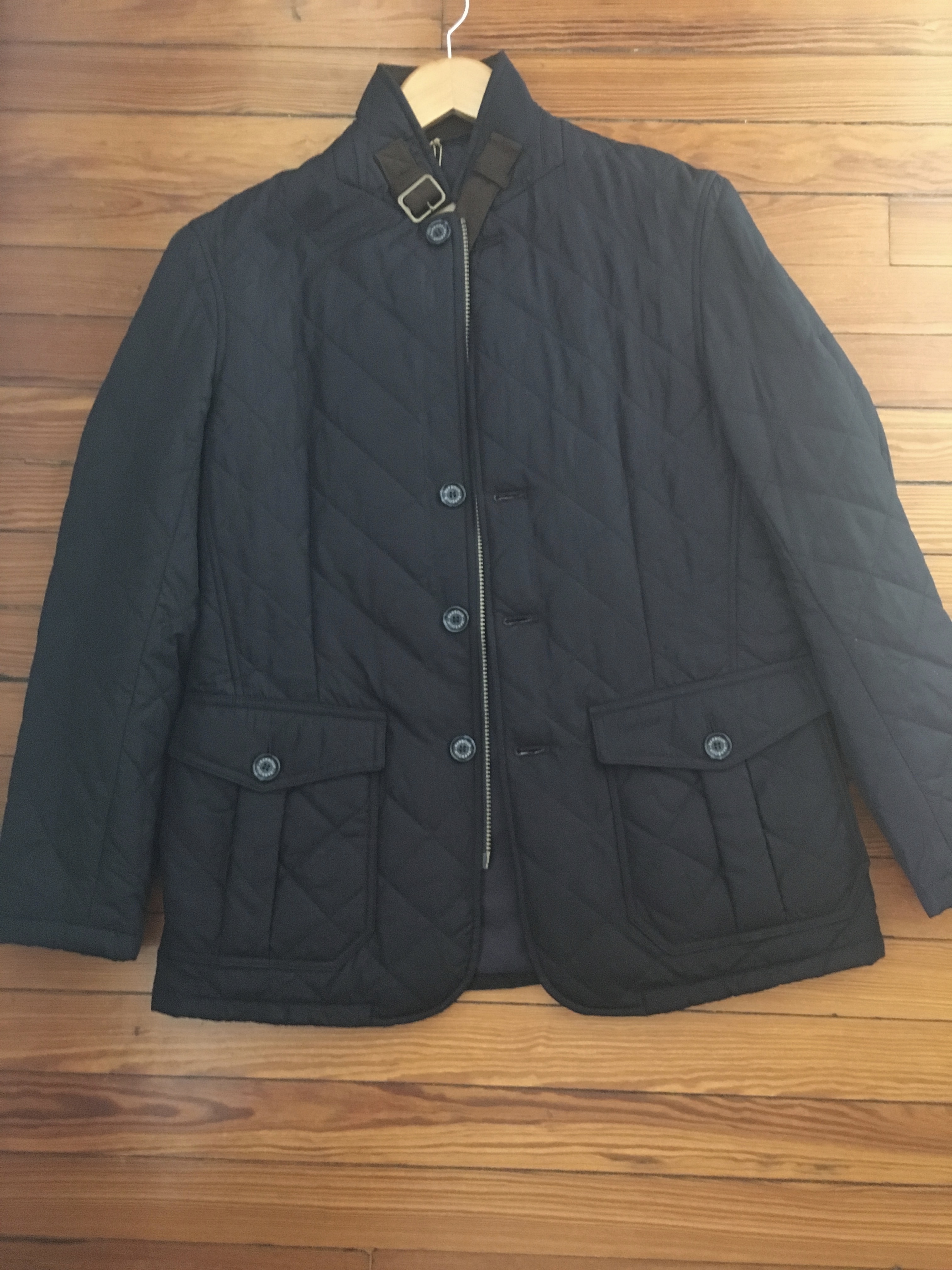 Barbour Lutz Quilted Jacket - Navy M - NWT PRICE DROP! | Styleforum