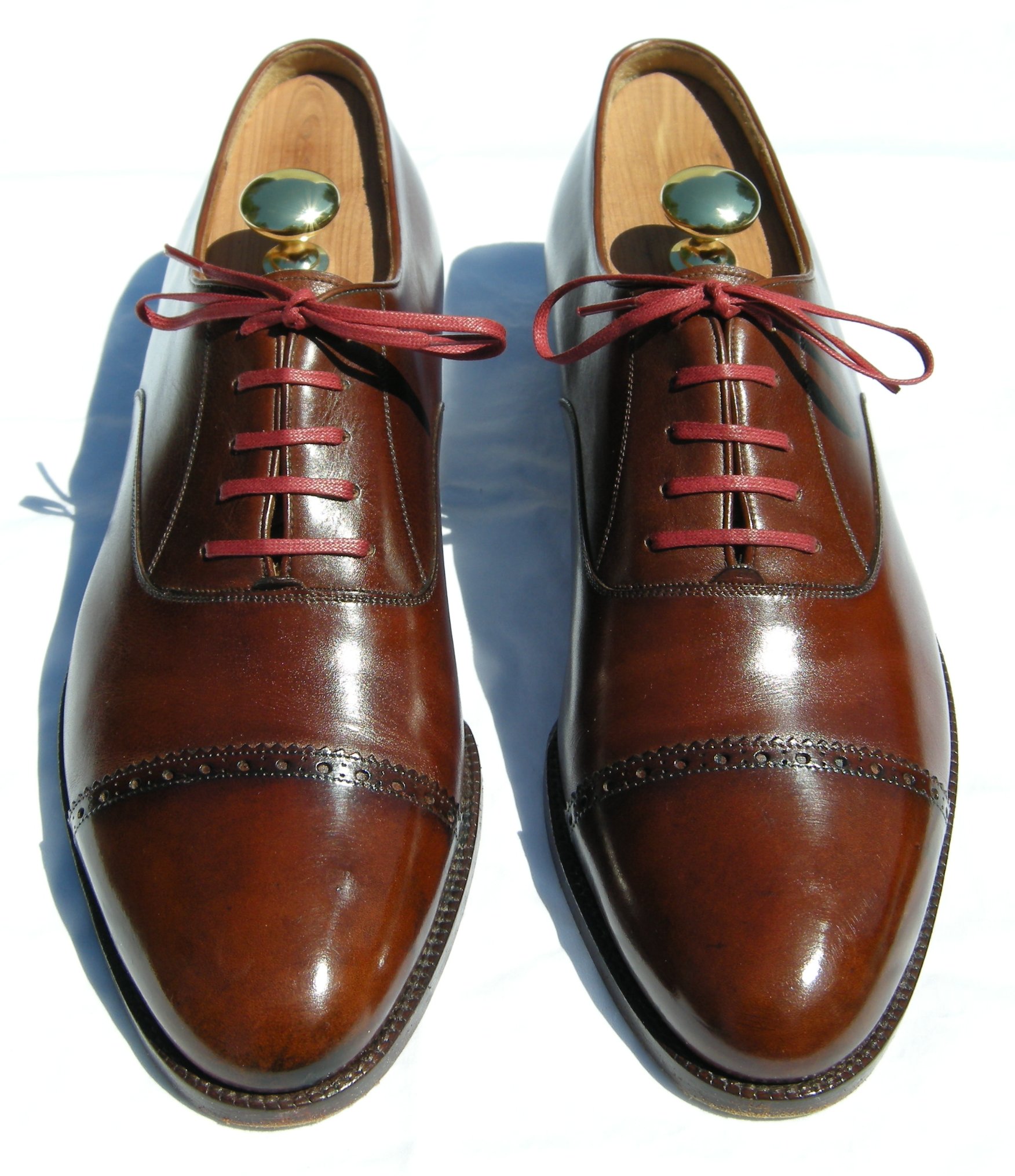 What's the opinion on colored shoe laces for dress shoes? | Styleforum