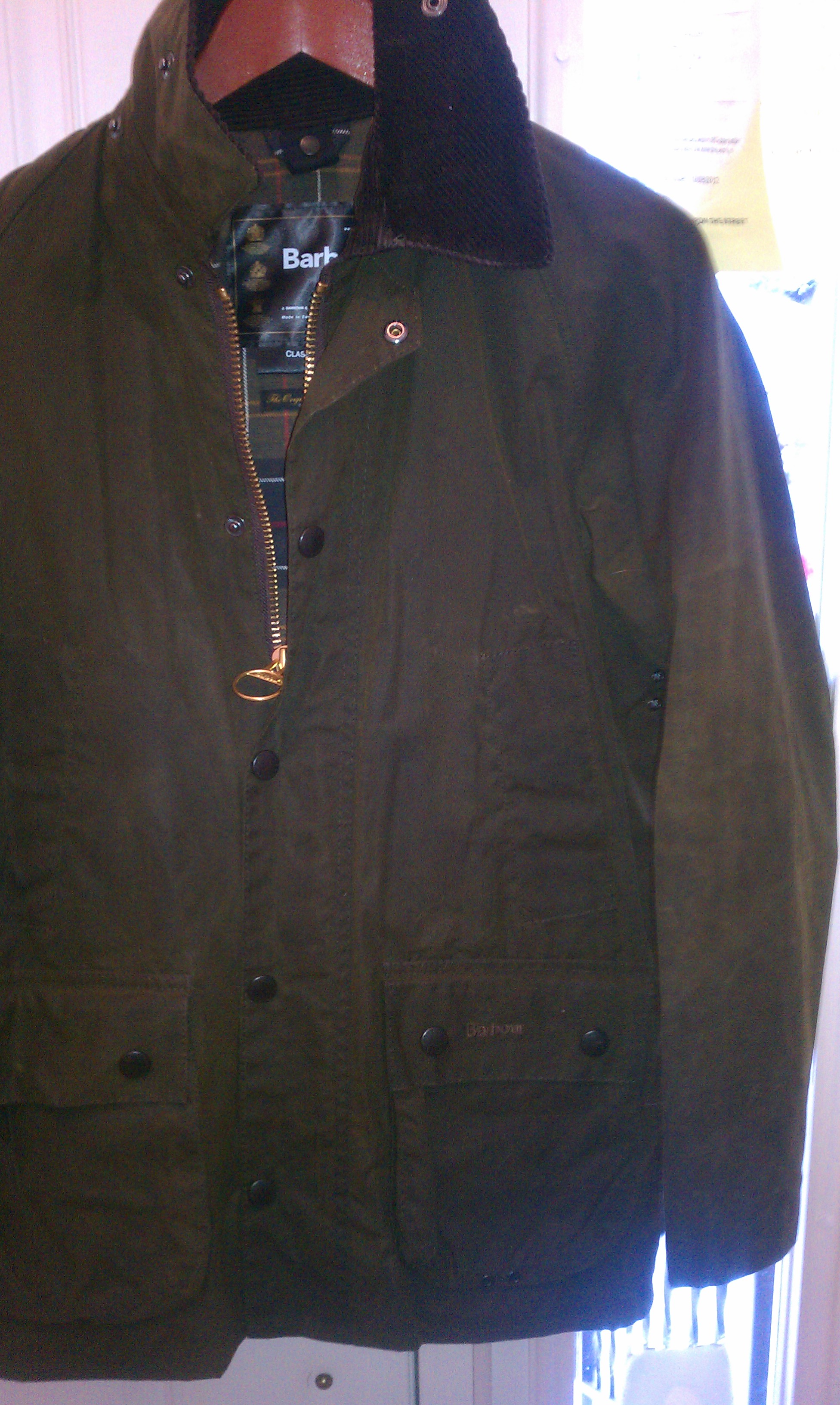 Barbour Classic Bedale in Olive 34 | Styleforum