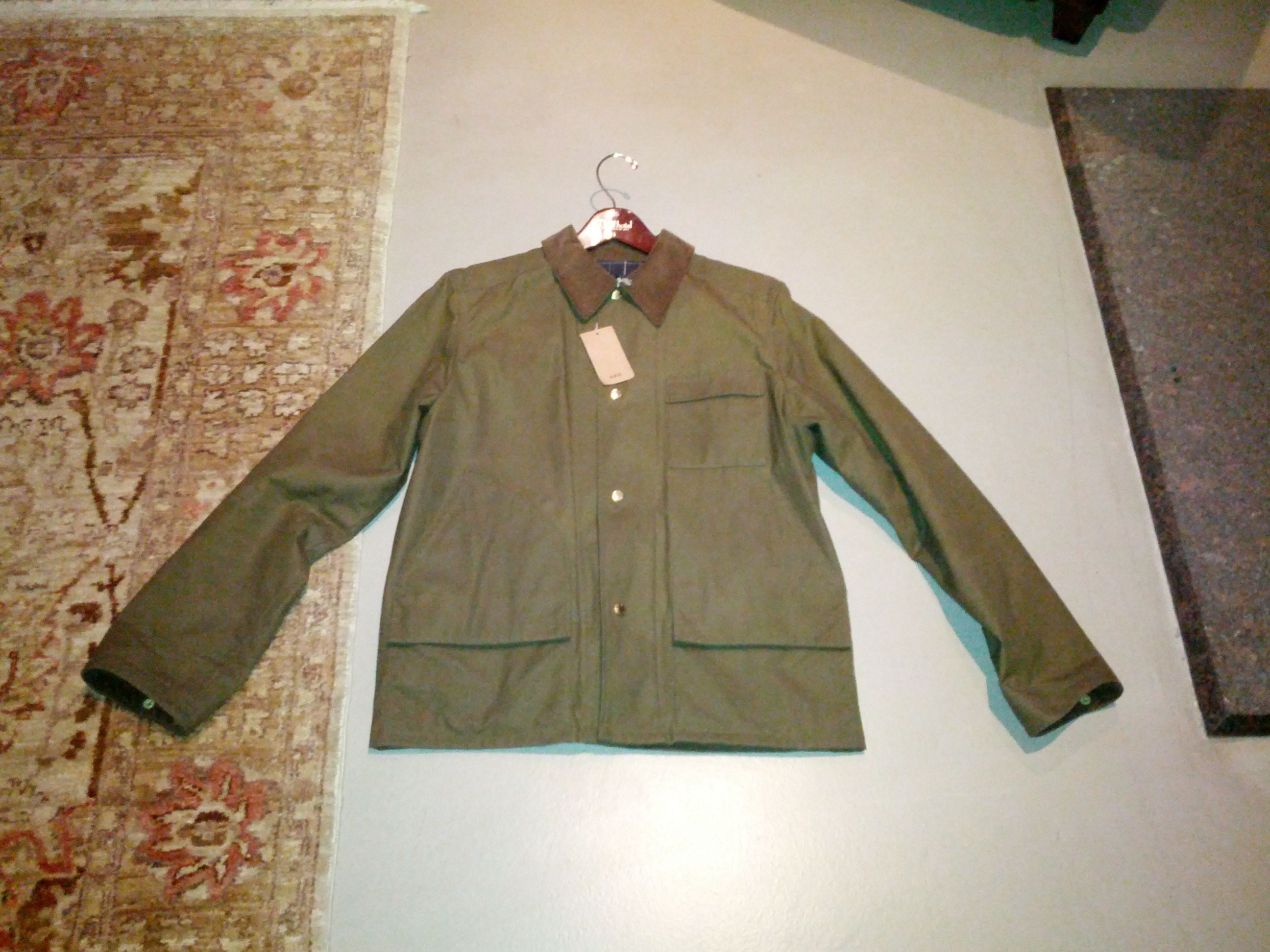 apc waxed cotton jacket