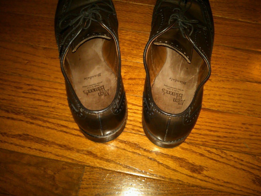 AVOID buying Allen Edmonds seconds shoes or AE shoes from Nordstrom's Rack.  | Styleforum