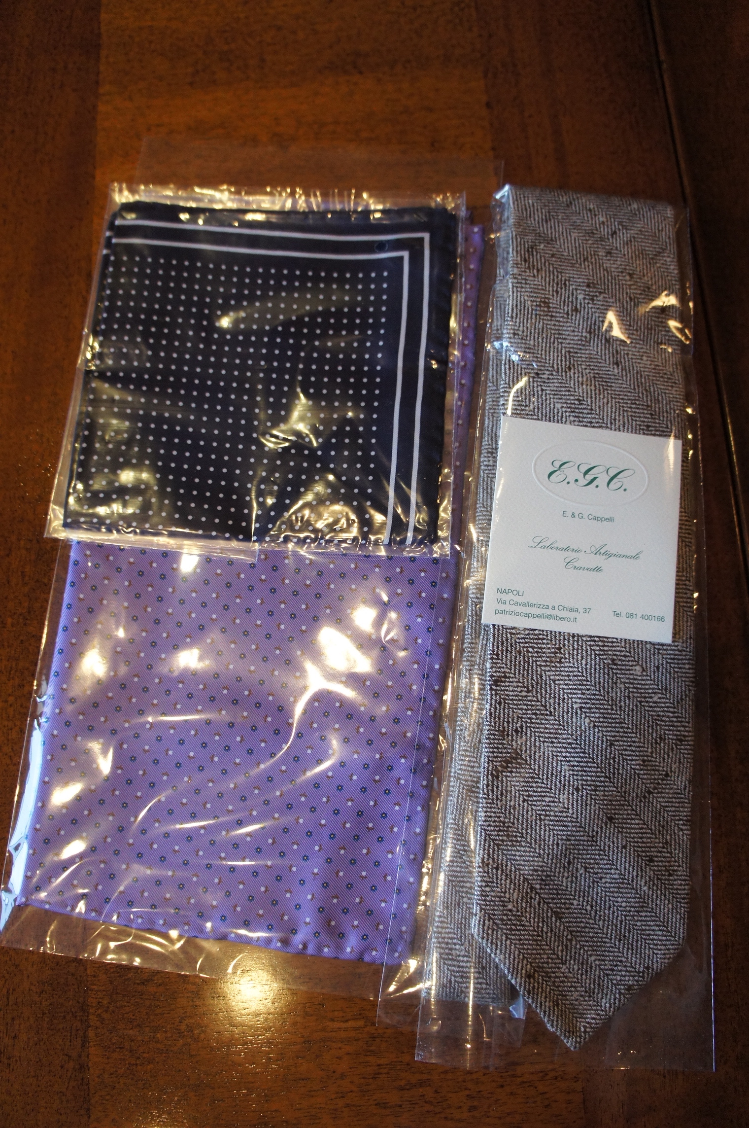 E. & G. Cappelli- A walk through of my tie shopping experience in Napoli. |  Styleforum