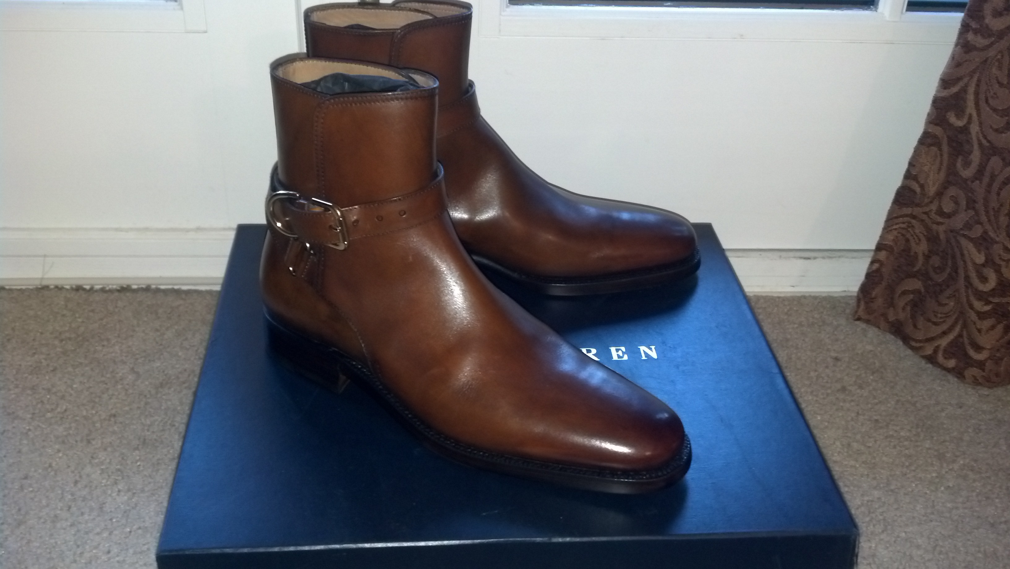 Ralph Lauren Macon Jodhpur Boots Size 7.5 US | Styleforum