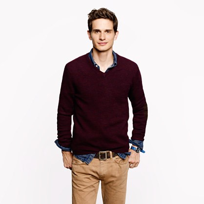 Sweater thread. Is the key to a V-neck sweater just a shirt collar that ...