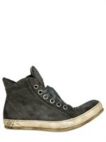 A Diciannoveventitre - WASHED HORSESKIN SNEAKERS