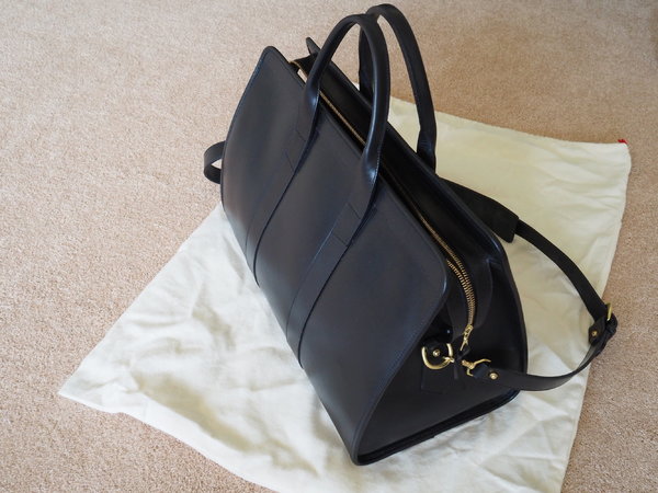 SOLD: Frank Clegg Signature Duffel Bag In Black Harness Belting Leather,  Near New | Styleforum