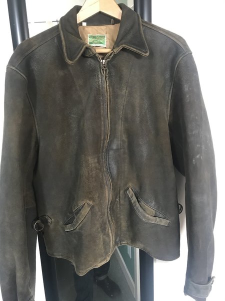 Levis Vintage Clothing 1930's Menlo Skyfall James Bond Leather Jacket |  Styleforum