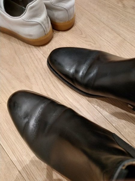 Terrible creasing on Meermin Chelsea boots | Styleforum