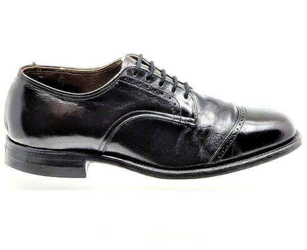 Vintage Foot-So-Port Mens Supreme Black/Burgundy Size US 8 Leather  Quarter-Brogue Derby Dress Shoe | Styleforum