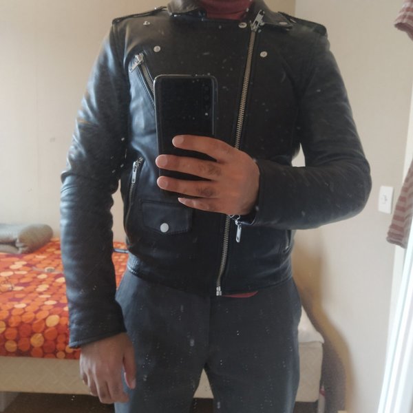 Is my leather jacket too tight or will it stretch (its lamb skin)? |  Styleforum