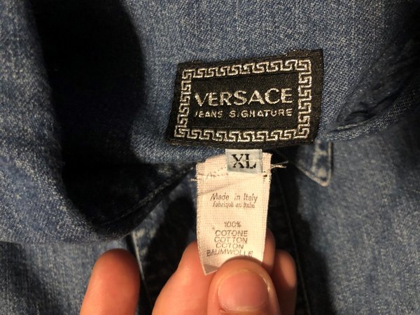Versace" Jacket found in second hand store. Real or Fake? | Styleforum