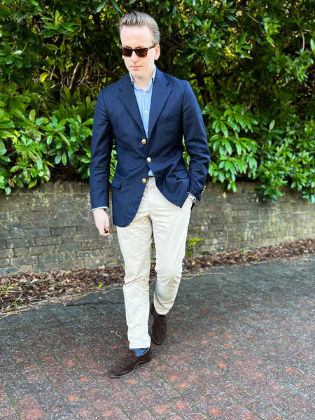 What Happened to the Classic Navy Blue Blazer with Gold Buttons ? |  Styleforum