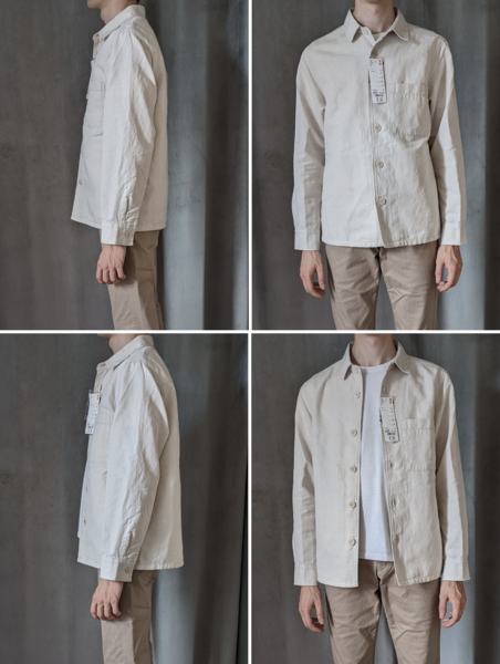 Uniqlo Shirt Jacket size XXS.png